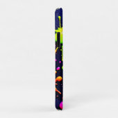 Neon Paint Spritzer Abstrakt Art Case-Mate iPhone Hülle (Hinten/Rechts)