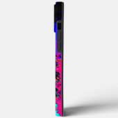 Neon Paint Spritzer Case-Mate iPhone Case (Rückseite / Links)