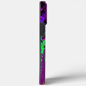 Neon Paint Spritzer Case-Mate iPhone Case (Rückseite / Rechts)