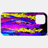 Neon Paint Spritzer Case-Mate iPhone Case (Rückseite (Horizontal))