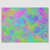 Neon Paint Tissue oder Decoupage Paper Seidenpapier (Vorderseite)