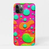 Neon Painting Bubble Art Case-Mate iPhone Hülle (Rückseite)