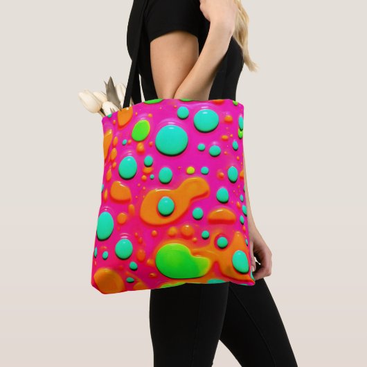 Neon Painting Bubble Art Tasche (Von Nahem)