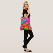 Neon Painting Bubble Art Tasche (Am Model)