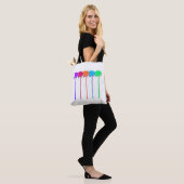 Neon Palm Trees Tasche (Am Model)