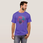 Neon-Palmrees-Freund T-Shirt (Vorne ganz)
