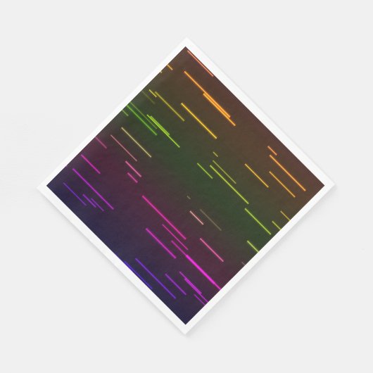 Neon Party Paper Napkins Serviette (Ecke)