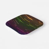 Neon Party Teller | Neon Paper Teller (Gewinkelt)