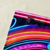 Neon Peace Mandala Strandtuch (Beispiel)