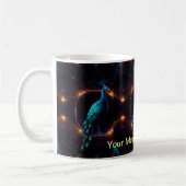 Neon Peacock Elegance Kaffeetasse (Links)