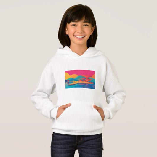 Neon Peak Waterfront Hoodie (Vorne ganz)