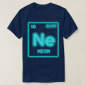 Neon Periodic Table Element Pun Chemistry Nerd 1 T-Shirt (Design vorne)