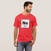 Neon / Periodische Tabelle - T - Shirt für neue El (Vorne ganz)