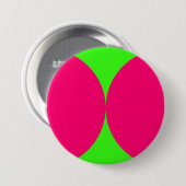 Neon Petal Pop Custom Button (Vorne & Hinten)