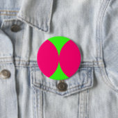 Neon Petal Pop Custom Button (Beispiel)