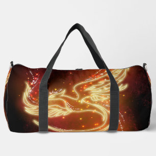 Neon Phoenix Duffle Bag