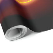 Neon Phoenix Geschenkpapier (Rolleneckpunkt)