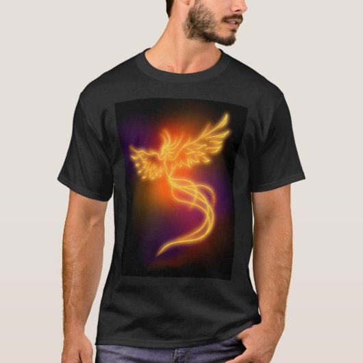 Neon Phoenix T-Shirt (Vorderseite)