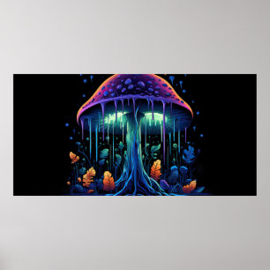 Neon-Pilz Poster