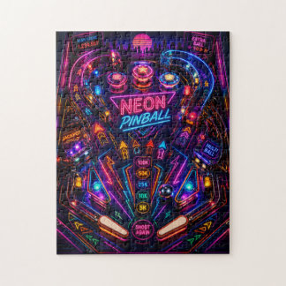 Neon Pinball Frenzy: Retro Arcade Rush Puzzle