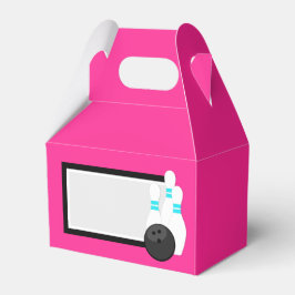 Neon Pink Bowling Fevor Boxes Geschenkschachtel