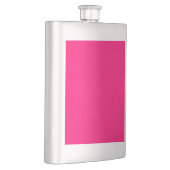 Neon Pink Custom Flask - Personalisiert & Bulk Flachmann (Rechts)