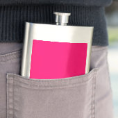 Neon Pink Custom Flask - Personalisiert & Bulk Flachmann (Beispiel)