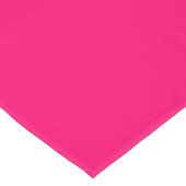 Neon Pink Custom Tablecloth - Bold & Versatile Tischdecke (Schrägansicht)