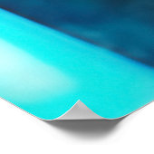 Neon Pink Cyberpunk Android Artificial Soul Poster (Ecke)