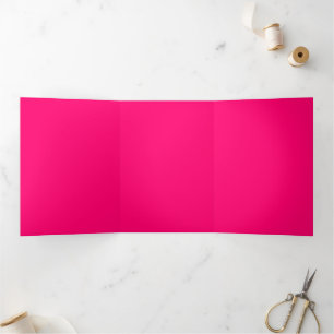Neon-Pink-Doppelter individuelle Einladung