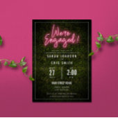 Neon Pink Engagement Party Einladung