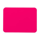 Neon Pink Flexible Foto Magnet - Anpassbar (Horizontal)