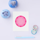 Neon Pink Geometric Mandala Flyer - Anpassbar (Einzeln)