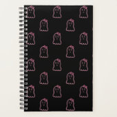 Neon Pink Ghosts Planer (Vorderseite)