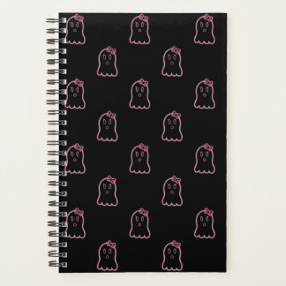 Neon Pink Ghosts Planer