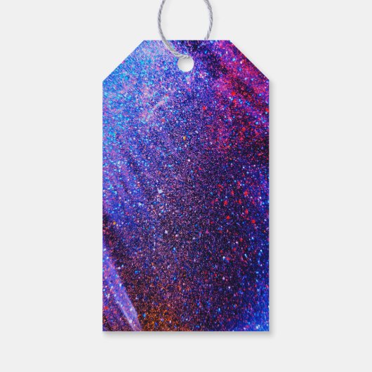 Neon Pink Girl's Roller Skaten Party Vielen Dank Geschenkanhänger (Rückseite)