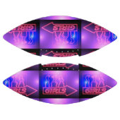 Neon Pink Girls signieren Thunder_Cove Football (Paneele)