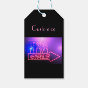 Neon Pink Girls signieren Thunder_Cove Geschenkanhänger