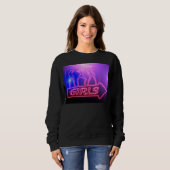 Neon Pink Girls signieren Thunder_Cove Sweatshirt (Vorne ganz)