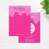 Neon-pink-Glitzer-Tropfen Multistiftofendarstellun (Schreibtisch)