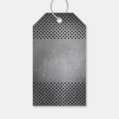 Neon Pink Glow in dunklem Gastgeschenk Geschenkanhänger (Rückseite)