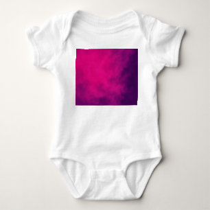 Neon Pink Gradient Baby Bodysuit - individuell ein Strampler