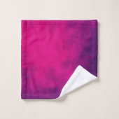 Neon Pink Gradient Badezimmer Handtuchhandtuch Set (Waschlappen)
