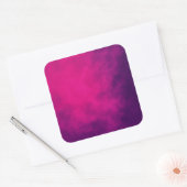Neon Pink Gradient Custom Aufkleber (Umschlag)