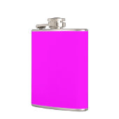 Neon pink hex code FF00FF Flachmann (Links)