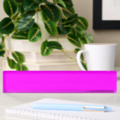 Neon pink hex code FF00FF Namensplakette