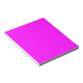 Neon pink hex code FF00FF Notizblock (angewinkelt)