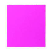Neon pink hex code FF00FF Notizblock (Vorderseite)
