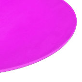 Neon pink hex code FF00FF Schneidebrett (Ecke)