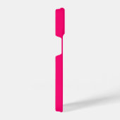 Neon Pink iPhone 14 Case - Custom & Stylish iPhone Hülle (Rechte Seite)